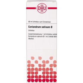 CORIANDRUM sativum Urtinktur D 1 50 ml – PZN 589 из немецкой аптеки