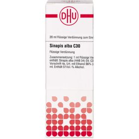 SINAPIS ALBA C 30 Dilution 20 ml – PZN 546377 из немецкой аптеки