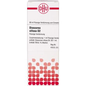 DIOSCOREA VILLOSA D 2 Dilution 50 ml – PZN 546704 из немецкой аптеки