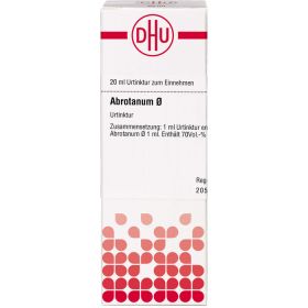 ABROTANUM Urtinktur 20 ml – PZN 2108670 из немецкой аптеки