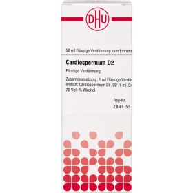CARDIOSPERMUM D 2 Dilution 50 ml – PZN 2111956 из немецкой аптеки