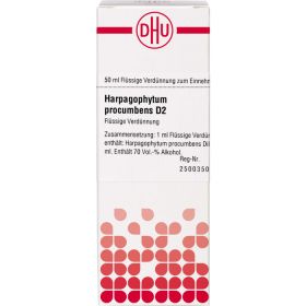 HARPAGOPHYTUM PROCUMBENS D 2 Dilution 50 ml – PZN 2115368 из немецкой аптеки