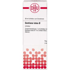 GENTIANA LUTEA Urtinktur 20 ml – PZN 2117019 из немецкой аптеки