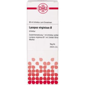 LYCOPUS VIRGINICUS Urtinktur 50 ml – PZN 2118444 из немецкой аптеки