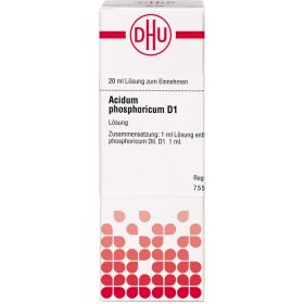 ACIDUM PHOSPHORICUM Urtinktur D 1 20 ml – PZN 2119308 из немецкой аптеки