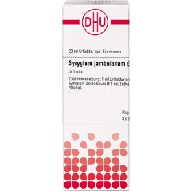 SYZYGIUM JAMBOLANUM Urtinktur D 1 20 ml – PZN 2120116 из немецкой аптеки