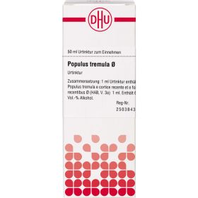 POPULUS TREMULA Urtinktur 50 ml – PZN 2122339 из немецкой аптеки