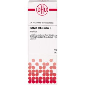 SALVIA OFFICINALIS Urtinktur 20 ml – PZN 2123563 из немецкой аптеки