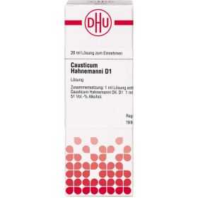CAUSTICUM HAHNEMANNI Urtinktur D 1 20 ml – PZN 2610211 из немецкой аптеки