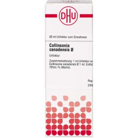 COLLINSONIA CANADENSIS Urtinktur 20 ml – PZN 2611676 из немецкой аптеки