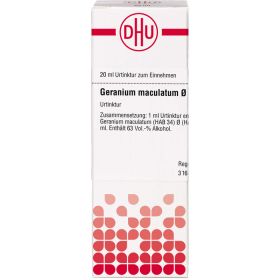 GERANIUM MACULATUM Urtinktur 20 ml – PZN 2614479 из немецкой аптеки