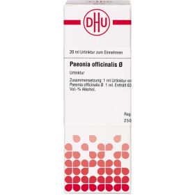 PAEONIA OFFICINALIS Urtinktur 20 ml – PZN 2619347 из немецкой аптеки
