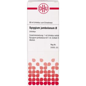 SYZYGIUM JAMBOLANUM Urtinktur D 1 50 ml – PZN 2622622 из немецкой аптеки