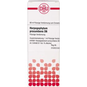 HARPAGOPHYTUM PROCUMBENS D 6 Dilution 50 ml – PZN 2802471 из немецкой аптеки