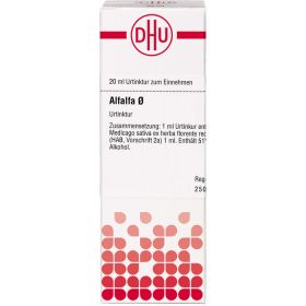 ALFALFA Urtinktur 20 ml – PZN 2806227 из немецкой аптеки