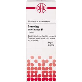 CEANOTHUS AMERICANUS Urtinktur 50 ml – PZN 2809266 из немецкой аптеки