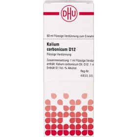 KALIUM CARBONICUM D 12 Dilution 50 ml – PZN 2810163 из немецкой аптеки