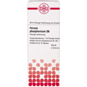 FERRUM PHOSPHORICUM D 6 Dilution 50 ml – PZN 2888805 из немецкой аптеки