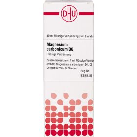 MAGNESIUM CARBONICUM D 6 Dilution 50 ml – PZN 2926664 из немецкой аптеки