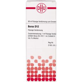 BORAX D 12 Dilution 50 ml – PZN 4207560 из немецкой аптеки