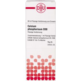 CALCIUM PHOSPHORICUM D 30 Dilution 50 ml – PZN 4209398 из немецкой аптеки
