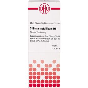 STIBIUM METALLICUM D 6 Dilution 50 ml – PZN 4238158 из немецкой аптеки