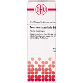 TEUCRIUM SCORODONIA D 2 Dilution 20 ml – PZN 4240014 из немецкой аптеки