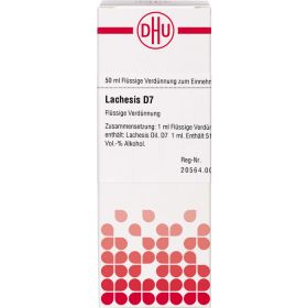 LACHESIS D 7 Dilution 50 ml – PZN 4991967 из немецкой аптеки