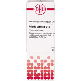 ADONIS VERNALIS D 12 Dilution 20 ml – PZN 7157489 из немецкой аптеки