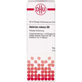 ASTERIAS RUBENS D 6 Dilution 20 ml – PZN 7160505 из немецкой аптеки
