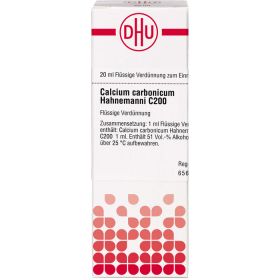CALCIUM CARBONICUM Hahnemanni C 200 Dilution 20 ml – PZN 7162303 из немецкой аптеки
