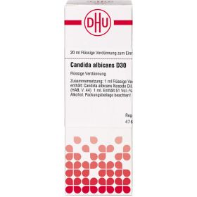 CANDIDA albicans D 30 Dilution 20 ml – PZN 7163082 из немецкой аптеки