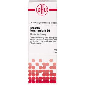 CAPSELLA BURSA pastoris D 6 Dilution 20 ml – PZN 7163225 из немецкой аптеки