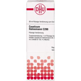 CAUSTICUM HAHNEMANNI C 200 Dilution 20 ml – PZN 7163751 из немецкой аптеки