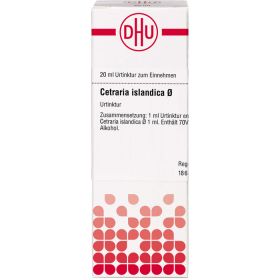 CETRARIA ISLANDICA Urtinktur D 1 20 ml – PZN 7164070 из немецкой аптеки