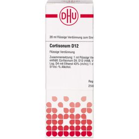 CORTISONUM D 12 Dilution 20 ml – PZN 7165804 из немецкой аптеки
