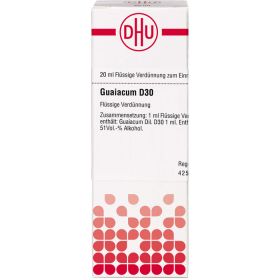 GUAIACUM D 30 Dilution 20 ml – PZN 7169133 из немецкой аптеки