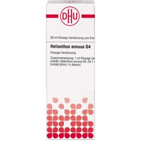 HELIANTHUS ANNUUS D 4 Dilution 20 ml – PZN 7169452 из немецкой аптеки