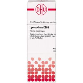 LYCOPODIUM C 200 Dilution 20 ml – PZN 7173092 из немецкой аптеки