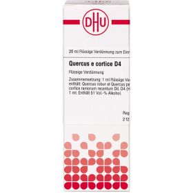 QUERCUS E CORTICE D 4 Dilution 20 ml – PZN 7178445 из немецкой аптеки
