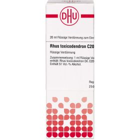 RHUS TOXICODENDRON C 200 Dilution 20 ml – PZN 7178907 из немецкой аптеки