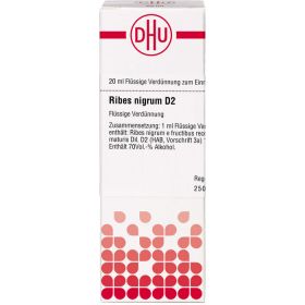 RIBES NIGRUM D 2 Dilution 20 ml – PZN 7179048 из немецкой аптеки