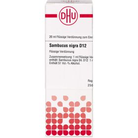 SAMBUCUS NIGRA D 12 Dilution 20 ml – PZN 7179522 из немецкой аптеки