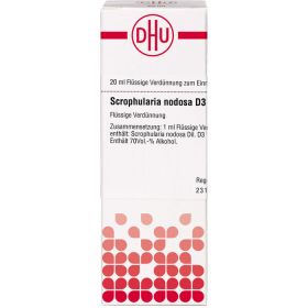 SCROPHULARIA NODOSA D 3 Dilution 20 ml – PZN 7179858 из немецкой аптеки