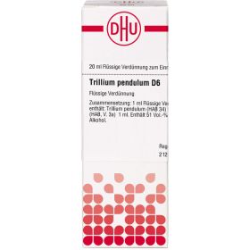 TRILLIUM PENDULUM D 6 Dilution 20 ml – PZN 7182530 из немецкой аптеки