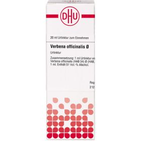 VERBENA OFFICINALIS Urtinktur 20 ml – PZN 7183191 из немецкой аптеки