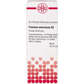 FRAXINUS AMERICANA D 2 Dilution 50 ml – PZN 7247442 из немецкой аптеки