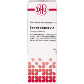 CANDIDA albicans D 12 Dilution 20 ml – PZN 7455525 из немецкой аптеки