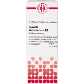 CAPSELLA BURSA pastoris D 2 Dilution 50 ml – PZN 7455560 из немецкой аптеки
