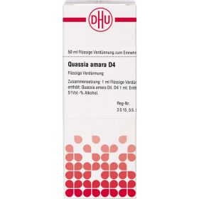 QUASSIA AMARA D 4 Dilution 50 ml – PZN 7459115 из немецкой аптеки